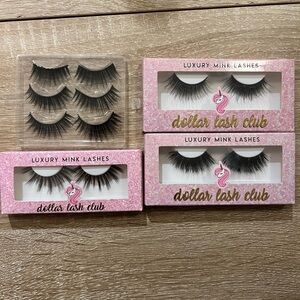 Dollar Lash Club falsies - 4 sets + random 3 set